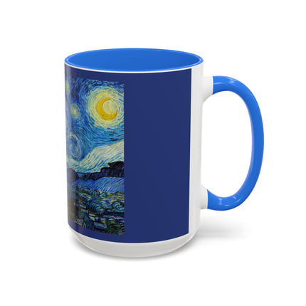 The Starry Night by Vincent Van Gogh Colorful Mugs (11oz, 15oz)