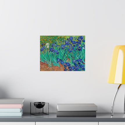 Irises by Vincent Van Gogh Matte Horizontal Posters