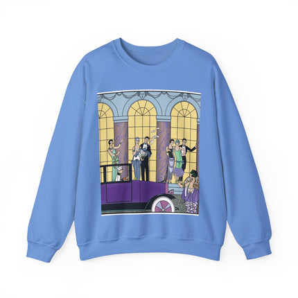 Au Revoir by George Barbier Heavy Blend™ Crewneck Sweatshirt