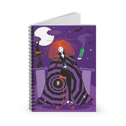 Mystic Elegance Spiral Notebook - Ruled Line