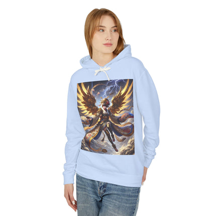 Valkyrie Descending Through Storm Hoodie