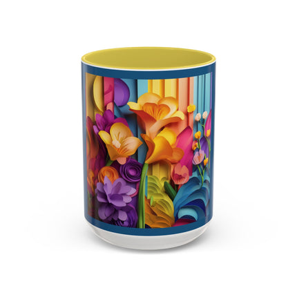 The Graceful Freesia Colorful Mugs (11oz, 15oz)