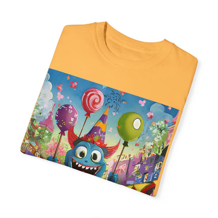Monster Parade Madness Unisex Garment-Dyed T-shirt