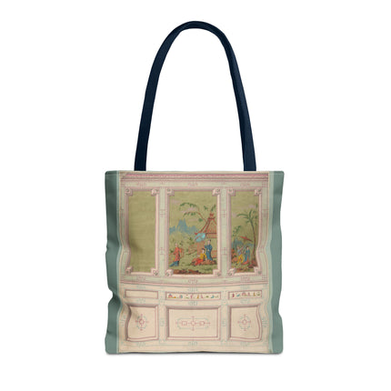 Chinoiserie scenes by Anonymous Tote Bag (AOP)