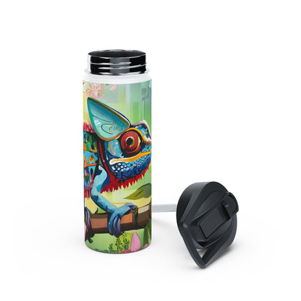 Camouflage Chameleon Stainless Steel Water Bottle