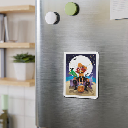 Moonlit Pirate Halloween Die-Cut Magnets (5 Sizes)