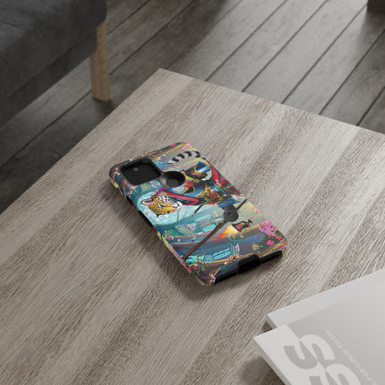 Cyberpunk Leopard Phone Cases