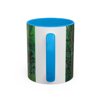 Route en forêt by Raoul Dufy Colorful Mugs (11oz, 15oz)