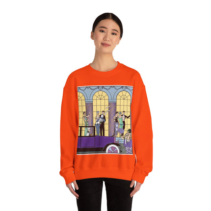 Au Revoir by George Barbier Heavy Blend™ Crewneck Sweatshirt