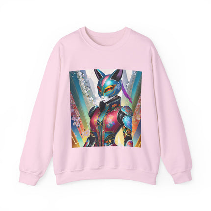 Cyberpunk Chic Unisex Heavy Blend™ Crewneck Sweatshirt
