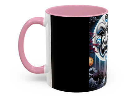 Geisha’s Black Ink Tears Colorful Mugs (11oz, 15oz)
