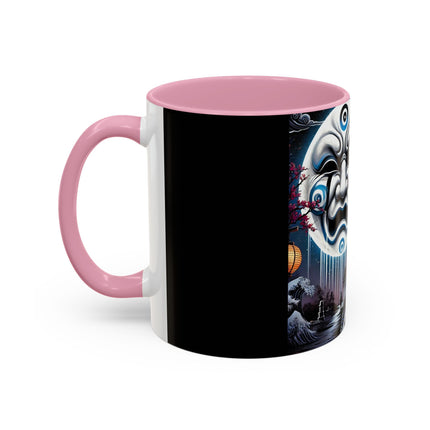 Geisha’s Black Ink Tears Colorful Mugs (11oz, 15oz)