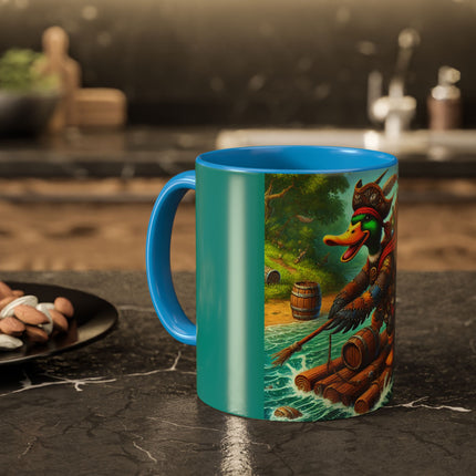 The Daring Drake Colorful Mugs (11oz, 15oz)
