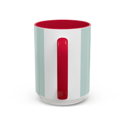 The Lady Of The Scarlet Chaise Colorful Mugs – Art Deco Romantic Elegance