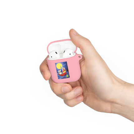 Moonlit Voyage – Owl and Pussycat Adventure AirPods Case