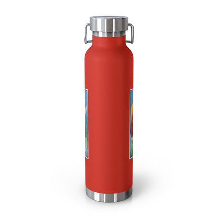 Fairy and Dapper Chick Copper Vacuum Insulated Bottle, 22 oz