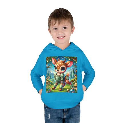 Fawn Defender Toddler Pullover Fleece Hoodie