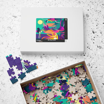 Dance of the Skeleton Ballerinas Puzzle (110, 252, 520, 1014-piece)