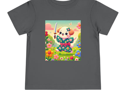 Blossom Pup’s Joyful Journey Toddler Short Sleeve Tee