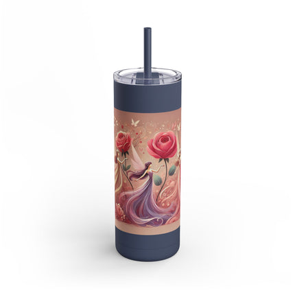 Whimsical Fairies Skinny Matte Tumbler, 20oz