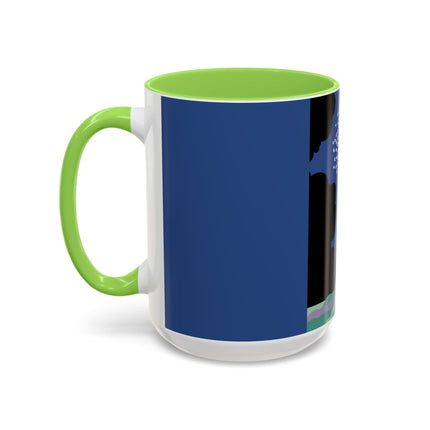 Butterfly Enchantress Colorful Mugs – Ethereal Art Deco Magic & Transformation