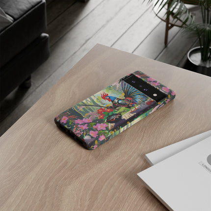 Cyberpunk Rooster Phone Cases