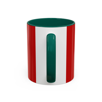 🎄💃 The Christmas Mirror Duet Colorful Mug – Art Deco Holiday Elegance