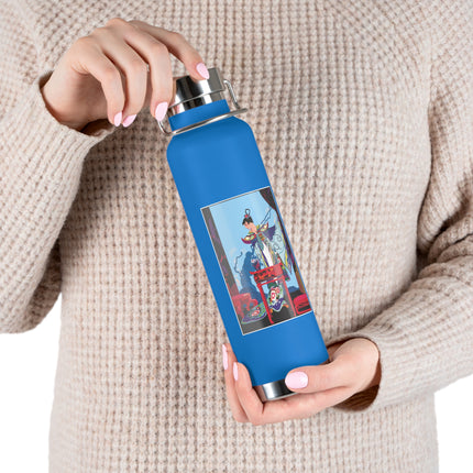 A Visual Journey by Umberto Brunelleschi Copper Vacuum Insulated Bottle, 22oz