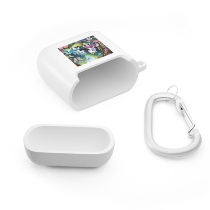 Baby Unicorns and Fluttering Butterflies AirPods Case Cover