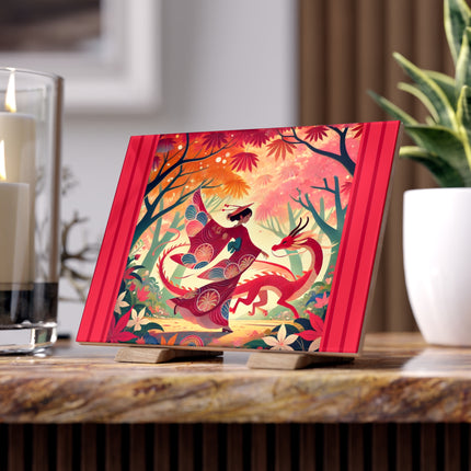 The Dragon Fairy’s Dance Ceramic Tile