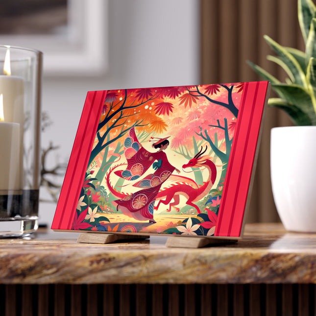 The Dragon Fairy’s Dance Ceramic Tile