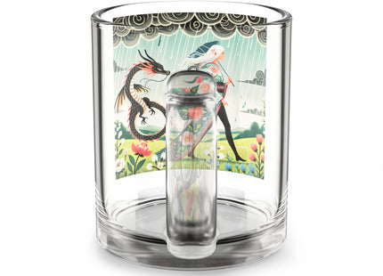 The Dragon Fairy’s Stride Glass Mug, 10oz