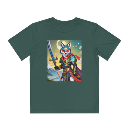 Cyberpunk Samurai Youth Competitor Tee