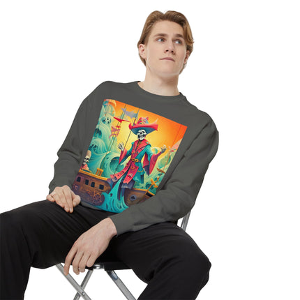 Skeleton Crew of the Misty Seas Unisex Garment-Dyed Sweatshirt