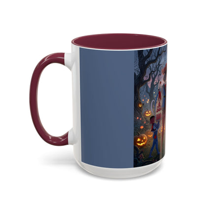 ♥️🎃 The Queen Of Hearts Halloween Masquerade Colorful Mug – Royal Halloween Fantasy