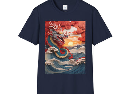 Stormbound Dragon Garment-Dyed T-shirt Softstyle T-Shirt