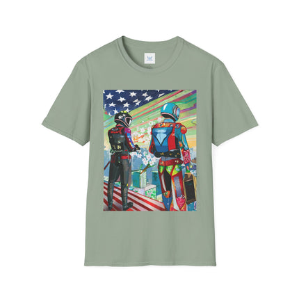 NSA Cyber Punk Computer Hacking Team Softstyle T-Shirt