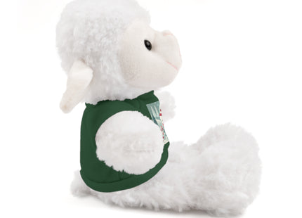 Candy Cane Timekeeper Bunny Stuffed Animals with Tee