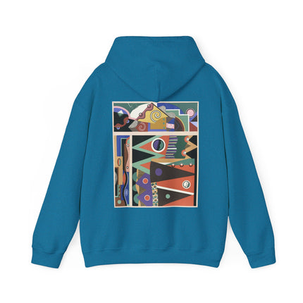 Collection decors et couleurs Pl.03 by Georges Valmier Heavy Blend™ Hooded Sweatshirt