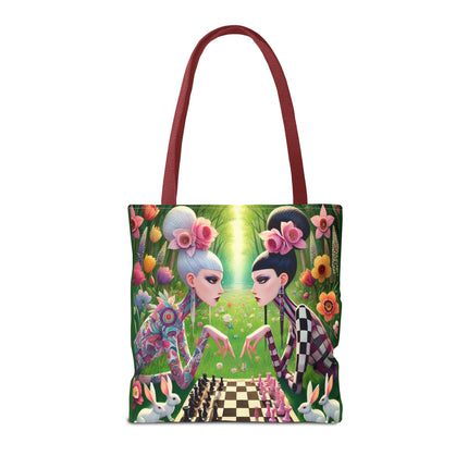 The Spring Gambit: A Fairy’s Move Tote Bag – Whimsical Chess & Spring Magic