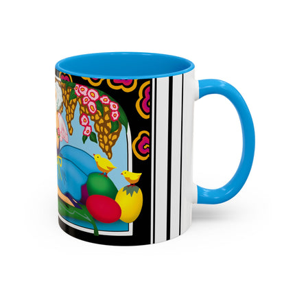 Blooms and Chicks Colorful Mugs (11oz, 15oz)