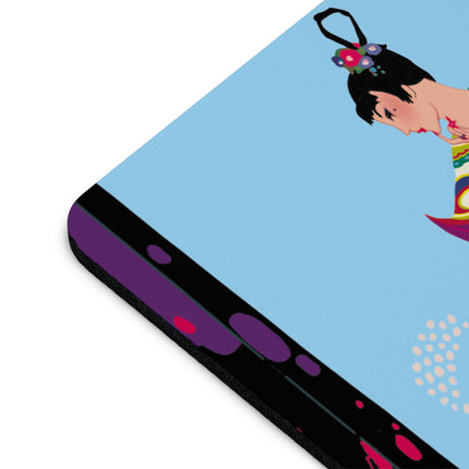 A Visual Journey by Umberto Brunelleschi Mouse Pad, Round and Rectangle