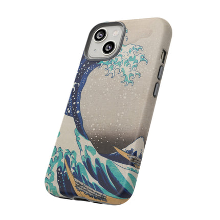 The Great Wave off Kanagawa by Katsushika Hokusai Phone Cases