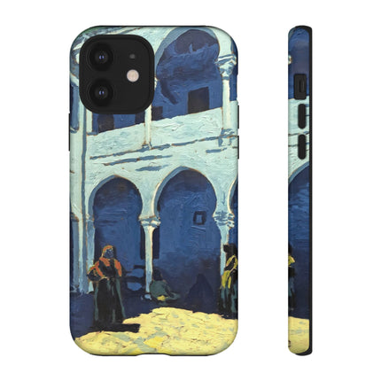 Courtyard of Moroccan Riad by George Gaudion Phone Cases