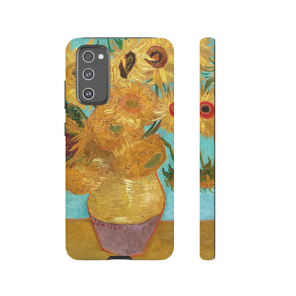 Vase with Twelve Sunflowers by Vincent Van Gogh Phone Cases