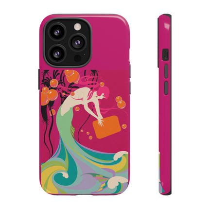 Mermaid Dive Phone Case – Vibrant Waves & Playful Elegance
