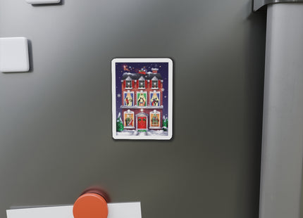A Christmas Eve Celebration Die-Cut Magnets (5 Sizes)