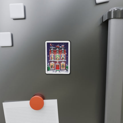 A Christmas Eve Celebration Die-Cut Magnets (5 Sizes)