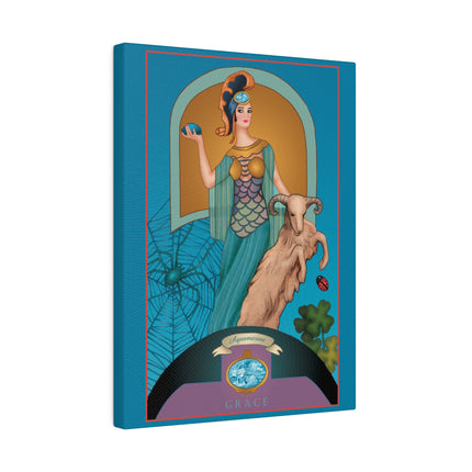 March & Aquamarine – Sofia Chiostri’s Oceanic Gem Portrait
