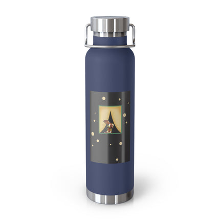 Playful Paws Copper Vacuum Insulated Bottle, 22oz